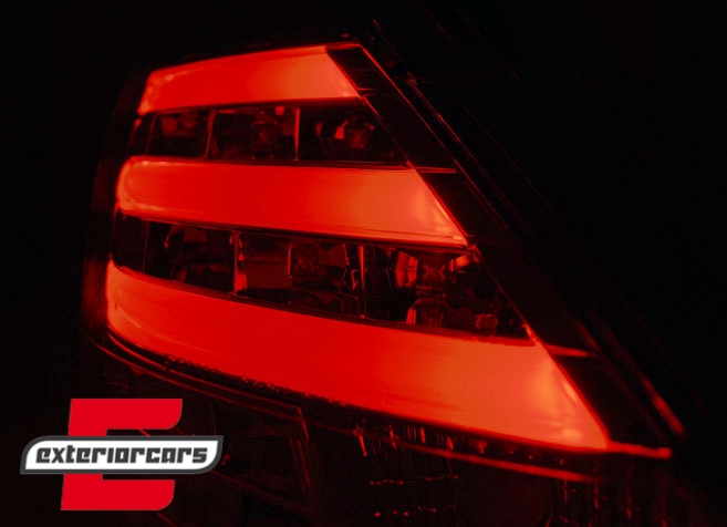 LED stražnja svjetla LightBar (crvena/kristal) / Suzuki Swift V (2010-2017), LDSI05