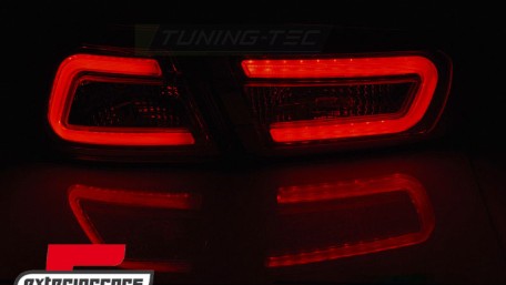 LED stražnja svjetla LightBar (crvena/smoke) / Mitsubishi Lancer 8 limuzina (2007-2011), LDMI09