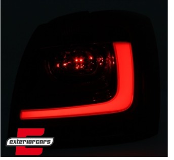 LED stražnja svjetla LightBar (crvena/smoke) / Volkswagen Polo (2009-2014), LDVWG8