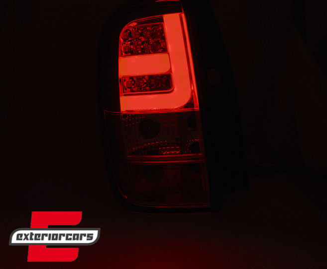 LED stražnja svjetla LightBar dizajn (chrome) / Dacia Duster I (2010-09.2013), LDDA01