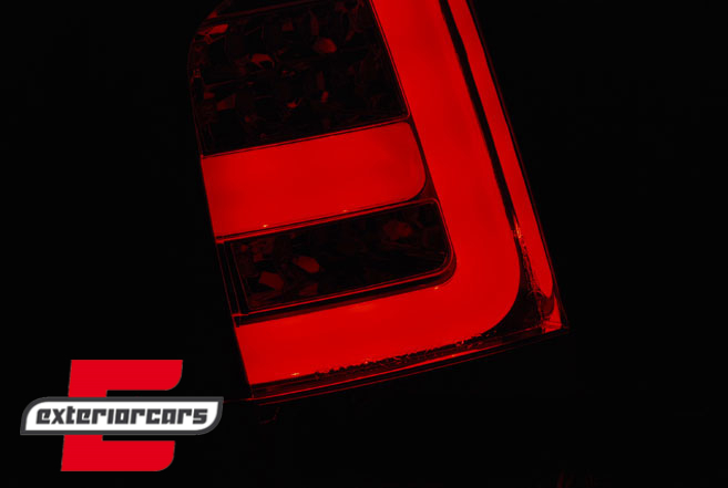 LED stražnja svjetla LightBar dizajn (chrome) / Dacia Duster I (2010-09.2013), LDDA01