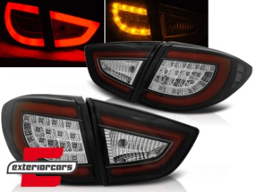 LED stražnja svjetla LightBar dizajn (crna) / Hyundai IX35 (2010-03.2013), LDHU02