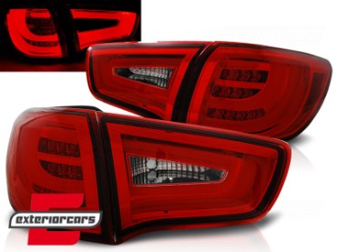 LED stražnja svjetla LightBar dizajn (crvena/kristal) / Kia Sportage III (2010-04.2014), LDKI01