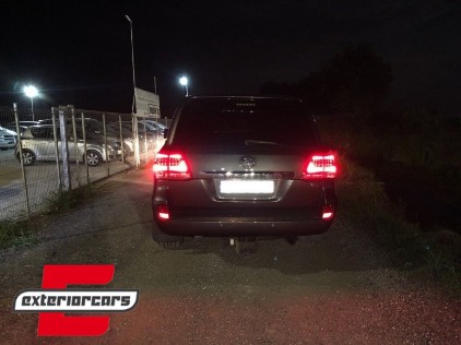 LED stražnja svjetla LightBar dizajn (crvena/kristal), TLTOLC08LED