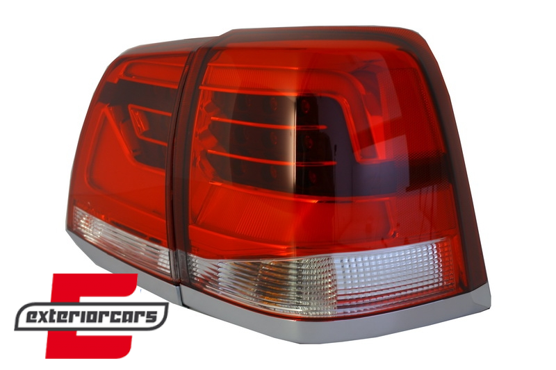 LED stražnja svjetla LightBar dizajn (crvena/kristal), TLTOLC08LED