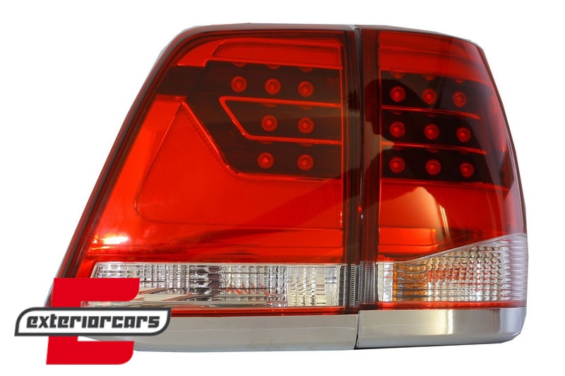LED stražnja svjetla LightBar dizajn (crvena/kristal), TLTOLC08LED