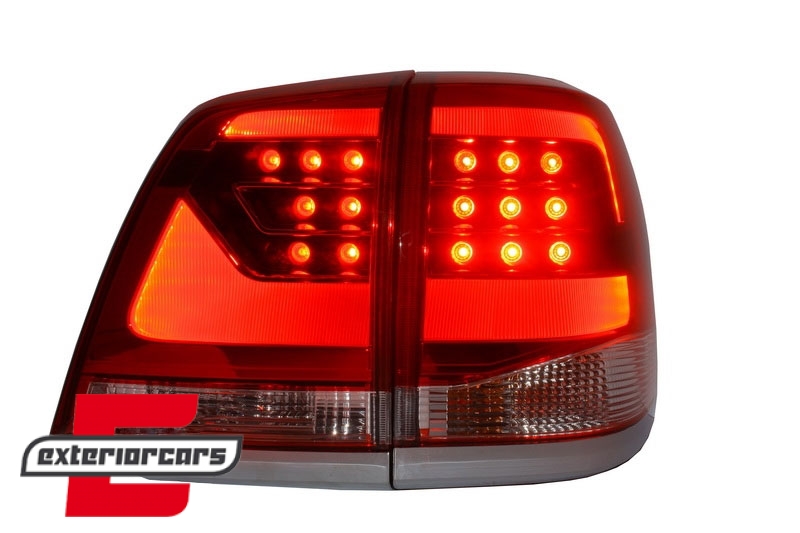LED stražnja svjetla LightBar dizajn (crvena/kristal), TLTOLC08LED