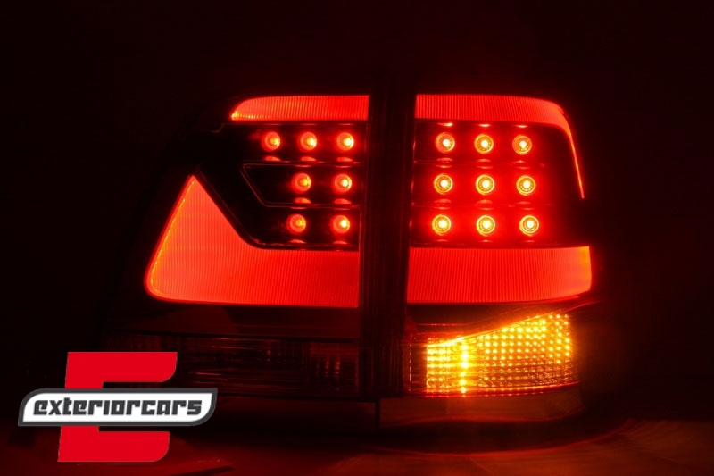 LED stražnja svjetla LightBar dizajn (crvena/kristal), TLTOLC08LED