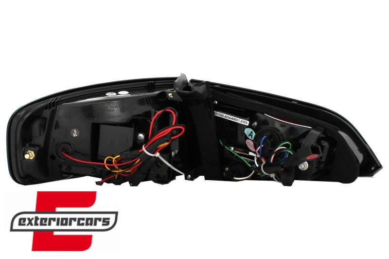LED stražnja svjetla LightBar dizajn (crvena/smoke) / Audi A4 B8 limuzina (2008-2011), LDAU98