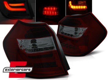 LED stražnja svjetla LightBar dizajn (crvena/smoke) / BMW serije 1 E81 E87 (2004-08.2007), LDBM83