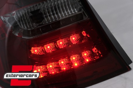 LED stražnja svjetla LightBar dizajn (crvena/smoke) / BMW serije 1 E81 E87 (2004-08.2007), LDBM83