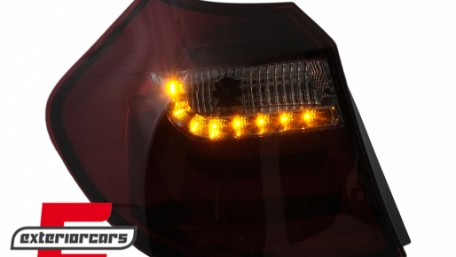 LED stražnja svjetla LightBar dizajn (crvena/smoke) / BMW serije 1 E81 E87 (2004-08.2007), LDBM83