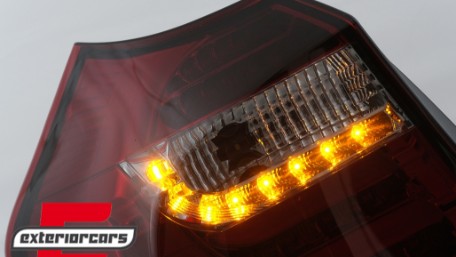 LED stražnja svjetla LightBar dizajn (crvena/smoke) / BMW serije 1 E81 E87 (2004-08.2007), LDBM83