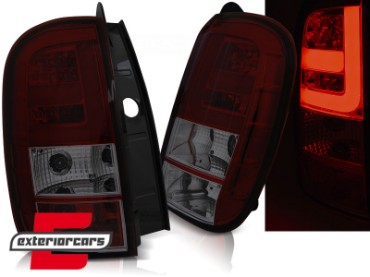 LED stražnja svjetla LightBar dizajn (crvena/smoke) / Dacia Duster I (2010-09.2013), LDDA03