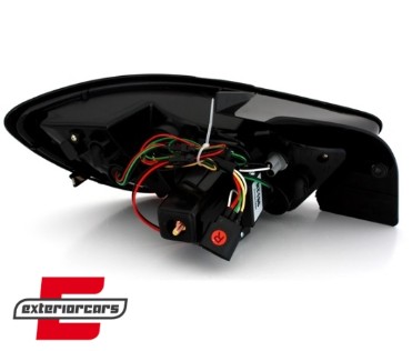 LED stražnja svjetla LightBar dizajn (crvena/smoke) / Seat Ibiza 6J (2008-2012) hatchback 3V, LDSE22