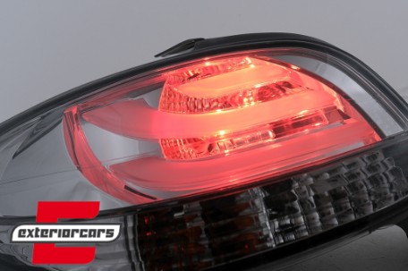 LED stražnja svjetla LightBar dizajn (smoke) / Peugeot 206 (10.1998-2009) hatchback 3V 5V, LDPE22