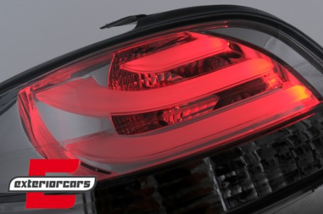 LED stražnja svjetla LightBar dizajn (smoke) / Peugeot 206 (10.1998-2009) hatchback 3V 5V, LDPE22