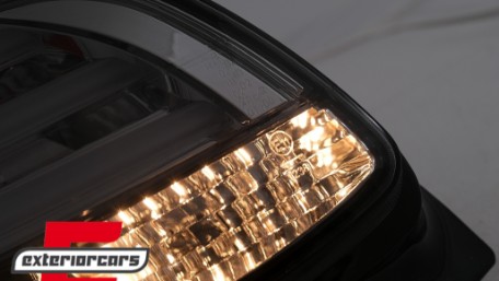LED stražnja svjetla LightBar dizajn (smoke) / Peugeot 206 (10.1998-2009) hatchback 3V 5V, LDPE22