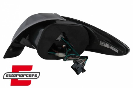 LED stražnja svjetla LightBar dizajn (smoke) / Peugeot 206 (10.1998-2009) hatchback 3V 5V, LDPE22
