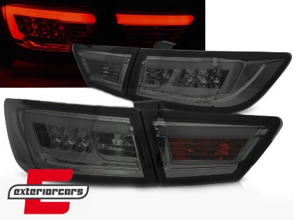 LED stražnja svjetla LightBar dizajn (smoke) / Renault Clio IV (2013-2016), LDRE04
