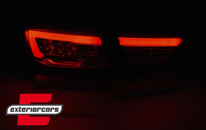 LED stražnja svjetla LightBar dizajn (smoke) / Renault Clio IV (2013-2016), LDRE04
