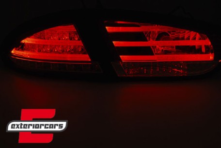 LED stražnja svjetla LightBar dizajn (smoke) / Seat Leon (2009-2012), LDSE28