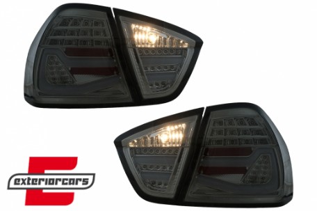 LED stražnja svjetla LightBar F30 LCI dizajn (smoke) / BMW serije 3 E90 limuzina (2005-2008), LDBMF7