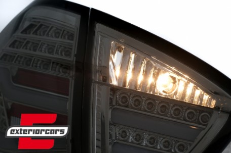 LED stražnja svjetla LightBar F30 LCI dizajn (smoke) / BMW serije 3 E90 limuzina (2005-2008), LDBMF7