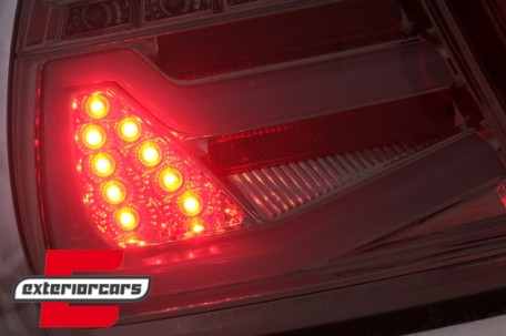 LED stražnja svjetla LightBar F30 LCI dizajn (smoke) / BMW serije 3 E90 limuzina (2005-2008), LDBMF7