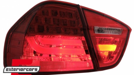 LED stražnja svjetla LightBar LCI dizajn (crvena) / BMW serije 3 E90 limuzina (2005-2008), LDBMC7