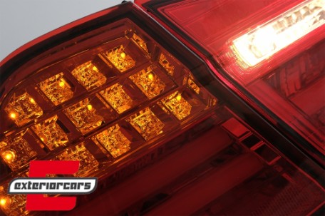 LED stražnja svjetla LightBar LCI dizajn (crvena) / BMW serije 3 E90 limuzina (2005-2008), LDBMC7