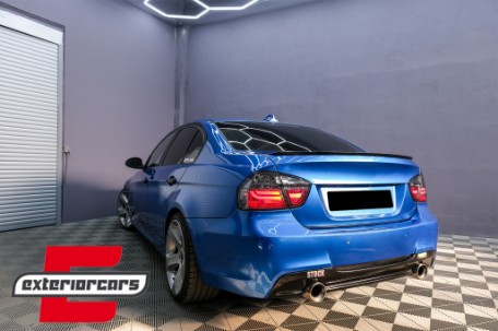 LED stražnja svjetla LightBar LCI dizajn (smoke) / BMW serije 3 E90 limuzina (2005-2008), LDBMC9