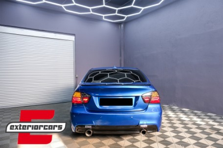 LED stražnja svjetla LightBar LCI dizajn (smoke) / BMW serije 3 E90 limuzina (2005-2008), LDBMC9