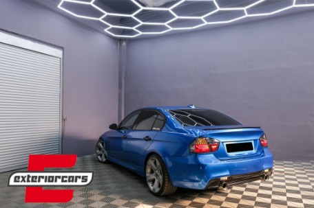 LED stražnja svjetla LightBar LCI dizajn (smoke) / BMW serije 3 E90 limuzina (2005-2008), LDBMC9