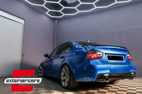 LED stražnja svjetla LightBar LCI dizajn (smoke) / BMW serije 3 E90 limuzina (2005-2008), LDBMC9