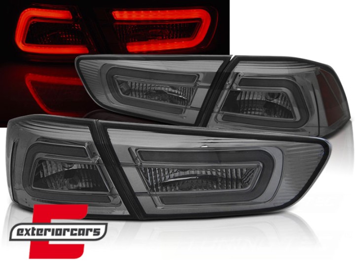 LED stražnja svjetla LightBar (smoke) / Mitsubishi Lancer 8 limuzina (2007-2011), LDMI10