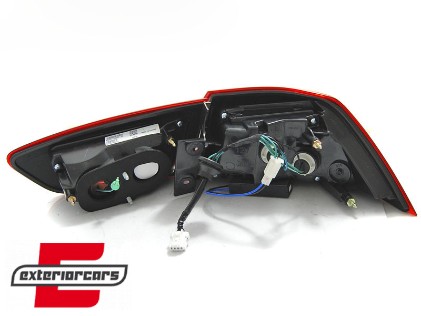 LED stražnja svjetla LightBar (smoke) / Mitsubishi Lancer 8 limuzina (2007-2011), LDMI10