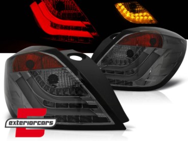 LED stražnja svjetla LightBar (smoke) / Opel Astra H GTC 3V (2005-2009), LDOP50