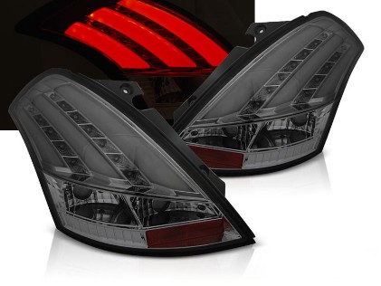 LED stražnja svjetla LightBar (smoke) / Suzuki Swift V (2010-2017), LDSI17
