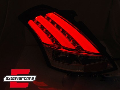 LED stražnja svjetla LightBar (smoke) / Suzuki Swift V (2010-2017), LDSI17