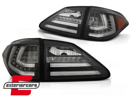 LED stražnja svjetla SEQ žmigavci (crna) / Lexus RX III AL10 (2009-2012), LDLE05