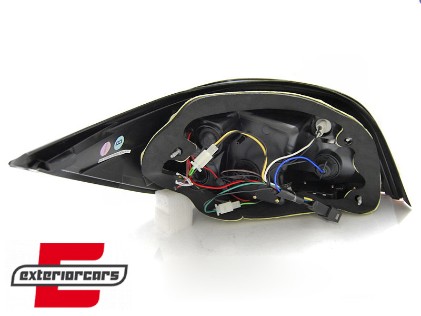 LED stražnja svjetla SEQ žmigavci (crvena/kristal) / BMW serije 5 E60 LCI (03.2007-2009) limuzina, LDBMG5