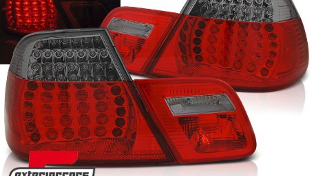 LED stražnja svjetla SEQ žmigavci (crvena/smoke) / BMW serije 3 E46 Coupe (1999-03.2003), LDBMI0