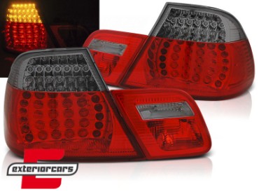LED stražnja svjetla SEQ žmigavci (crvena/smoke) / BMW serije 3 E46 Coupe (1999-03.2003), LDBMI0