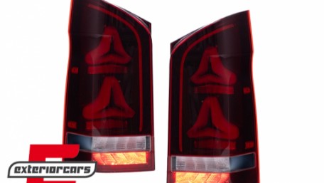 LED stražnja svjetla SEQ žmigavci (crvena/smoke) / Mercedes V-klasa W447 (2014-2023), TLMBW447TL