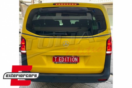 LED stražnja svjetla SEQ žmigavci (crvena/smoke) / Mercedes V-klasa W447 (2014-2023), TLMBW447TL