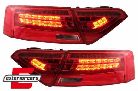 LED stražnja svjetla SEQ žmigavci Facelift dizajn / Audi A5 8T Coupe Cabrio Sportback (2007-2011), TLAUA58TNL