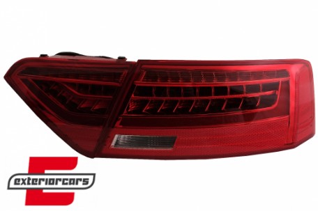 LED stražnja svjetla SEQ žmigavci Facelift dizajn / Audi A5 8T Coupe Cabrio Sportback (2007-2011), TLAUA58TNL