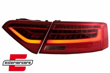 LED stražnja svjetla SEQ žmigavci Facelift dizajn / Audi A5 8T Coupe Cabrio Sportback (2007-2011), TLAUA58TNL