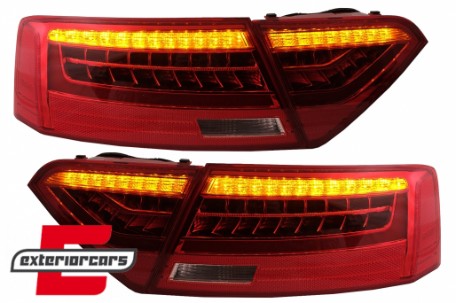 LED stražnja svjetla SEQ žmigavci Facelift dizajn / Audi A5 8T Coupe Cabrio Sportback (2007-2011), TLAUA58TNL